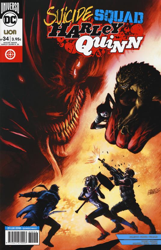 Suicide Squad. Harley Quinn. Vol. 34 - copertina
