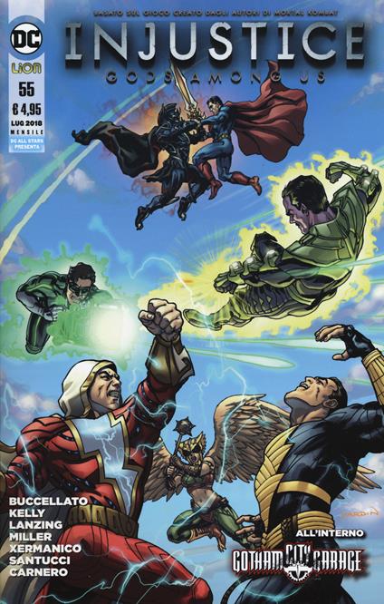 Injustice. Gods among us. Vol. 55 - Brian Buccellato - copertina