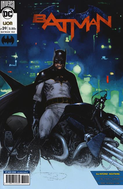 Rinascita. Batman. Vol. 39 - copertina