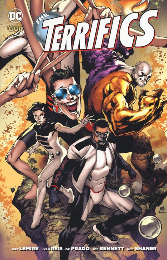 The Terrifics. Vol. 1 - Jeff Lemire,Ivan Reis,Joe Prado - copertina