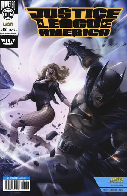 Justice League America. Vol. 18 - copertina