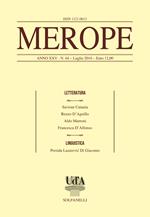 Merope. Vol. 64: Letteratura