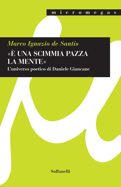 «È una scimmia pazza la mente». L'universo poetico di Daniele Giancane - Marco Ignazio De Santis - copertina