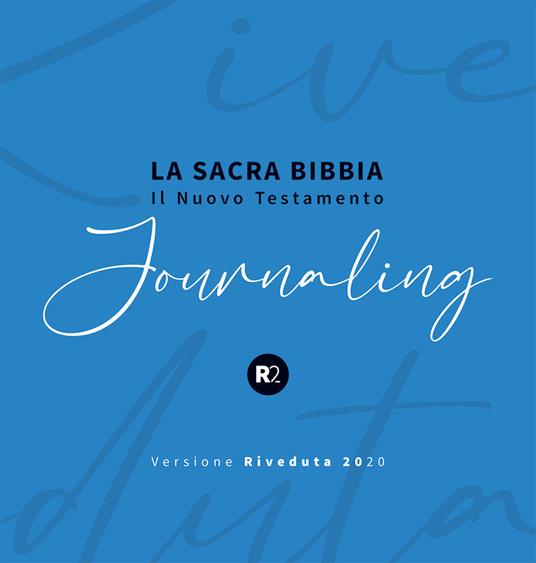 La sacra Bibbia. Il nuovo testamento. Journaling - copertina