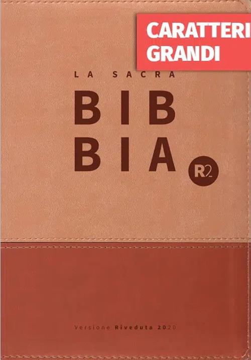 Bibbia R2. Versione riveduta 2020. Ediz. a caratteri grandi - copertina