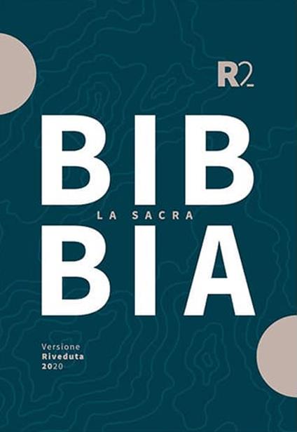 Bibbia R2. Versione riveduta 2020. Monti. Ediz. tascabile grigio smeraldo - copertina