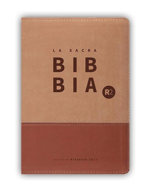 Bibbia R2. Versione riveduta 2020. Ediz. Tascabile bicolore marrone/ruggine - copertina