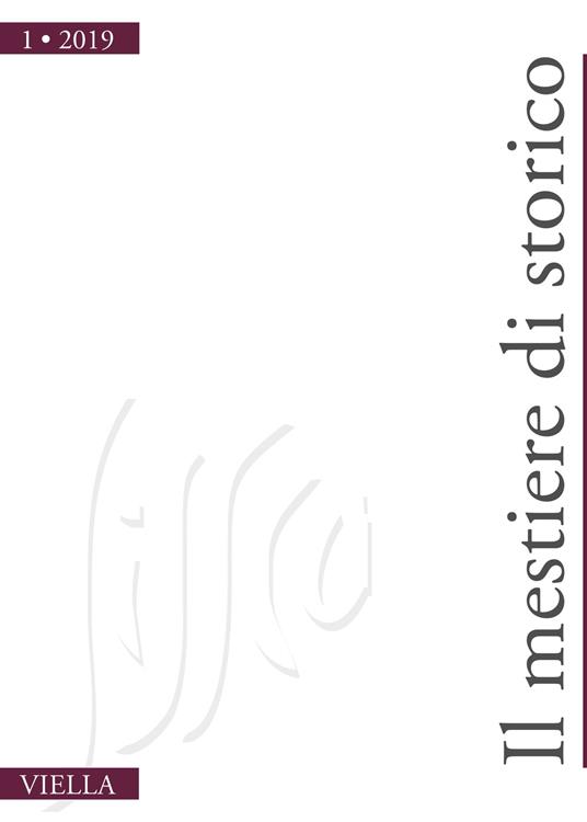 Il mestiere di storico (2019). Vol. 1 - copertina