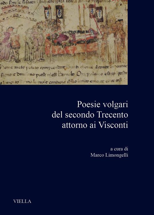 Poesie volgari del secondo Trecento attorno ai Visconti - copertina
