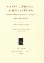 Rivista di letteratura italiana. Vol. 2: «Senza giudizio... e senza cuore». Atti del convegno di studi su Pinocchio (Milano, 18-19 maggio 2017).