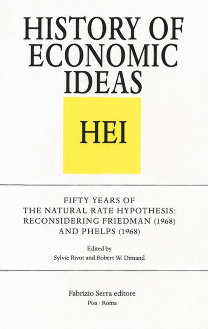 Fifty Years of the Natural Rate Hypothesis: Reconsidering Friedman (1968) and Phelps (1968) - copertina