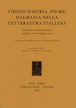 Visioni d'Istria, Fiume, Dalmazia nella letteratura italiana. Atti del Congresso internazionale (Trieste, 7-8 novembre 2019)