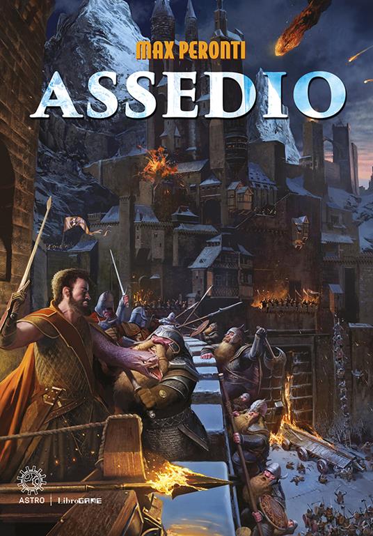 Assedio - Max Peronti - copertina