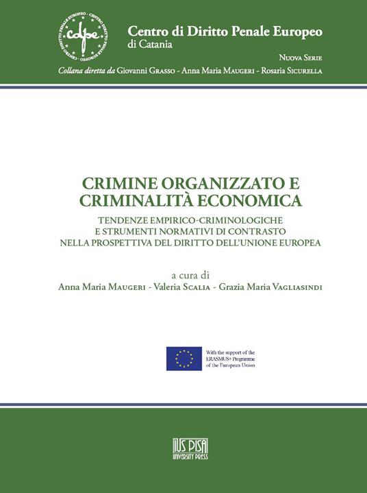 Crimine organizzato e criminalità economica. Tendenze empirico-criminologiche e strumenti normativi di contrasto nella prospettiva del diritto dell'Unione Europea - copertina