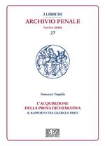 L' acquisizione della prova dichiarativa. Il rapporto tra giudice e le parti