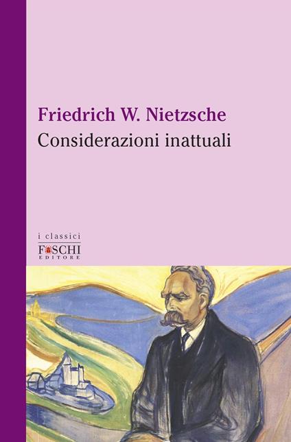 Considerazioni inattuali - Friedrich Nietzsche - copertina