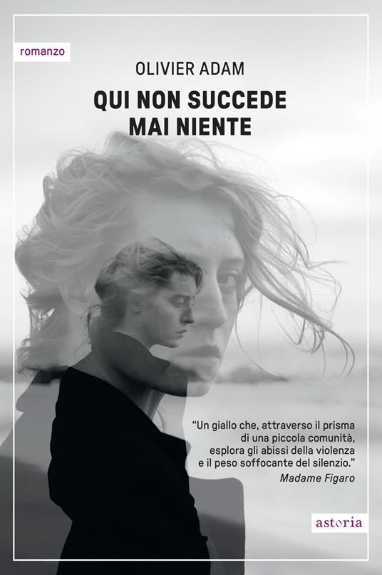 Qui non succede mai niente - Olivier Adam - copertina