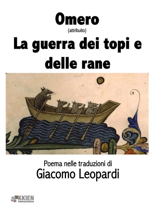 La guerra dei topi e delle rane - Omero - ebook