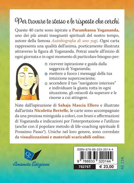 Le carte di Yogananda. 40 carte illustrate per la guida supercosciente. Con Libro con legatura a punto metallico - 3