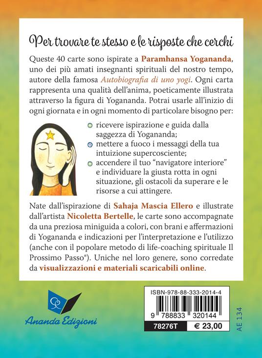 Le carte di Yogananda. 40 carte illustrate per la guida supercosciente. Con Libro con legatura a punto metallico - 3