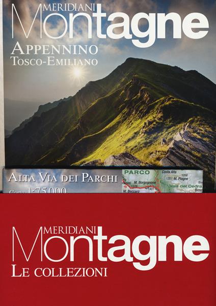 Appennino tosco-emiliano-Monti liguri. Con 2 Carta geografica ripiegata - copertina
