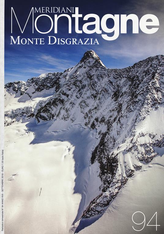 Monte Disgrazia. Con Carta geografica ripiegata - copertina
