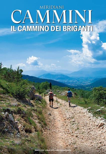 La via del briganti. Con Carta geografica ripiegata - copertina