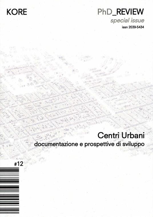 PhD_Kore review (2019). Vol. 12: Centri urbani. - copertina