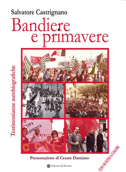 Bandiere e primavere - Salvatore Castrignano - copertina