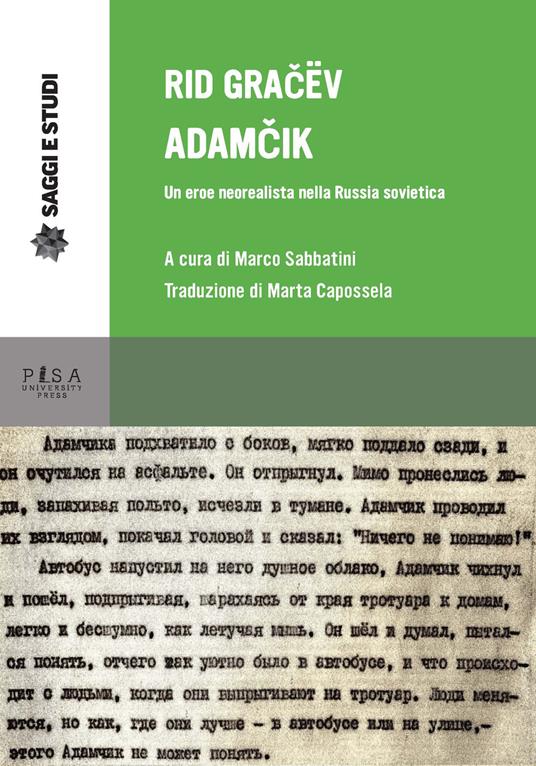 Adamcik. Un eroe neorealista nella Russia sovietica - Rid Gracev - copertina
