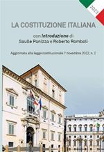 La Costituzione italiana. Aggiornata alla legge costituzionale 7 novembre 2022, n. 2