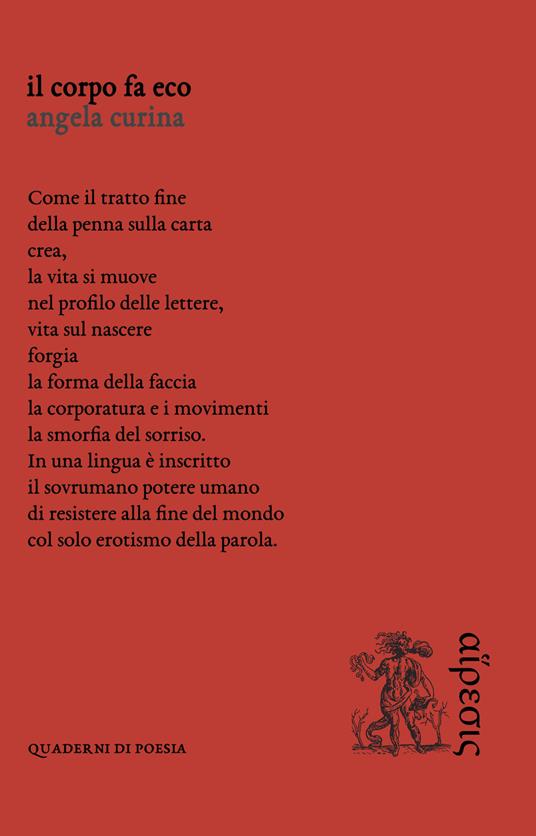 Il corpo fa eco - Angela Curina - copertina