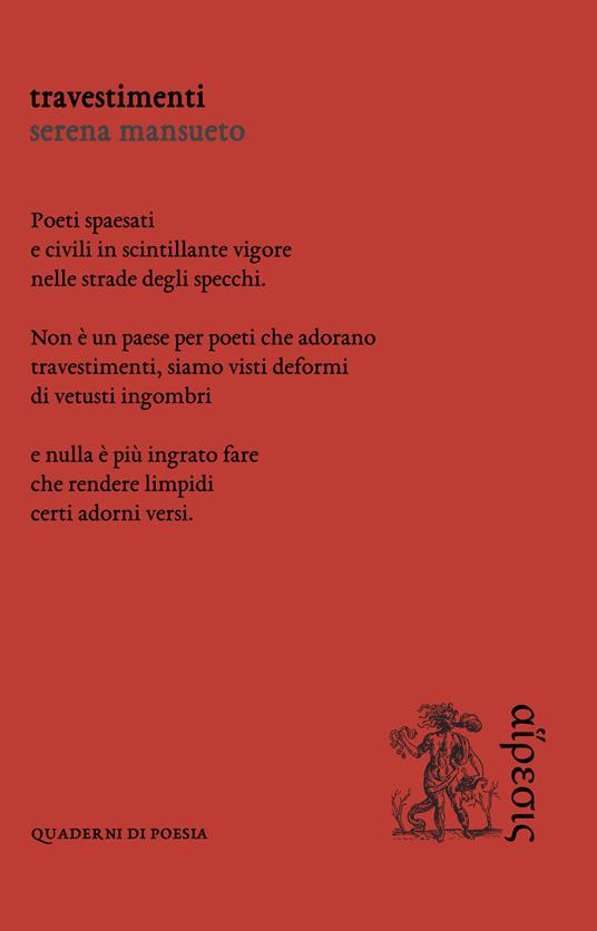 Travestimenti - Serena Mansueto - copertina