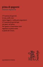 Prima di spegnersi