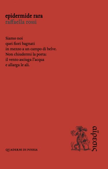 Epidermide rara - Raffaella Rossi - copertina
