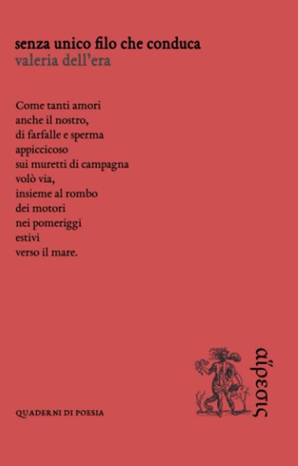 Senza unico filo che conduca - Valeria Dell'Era - copertina