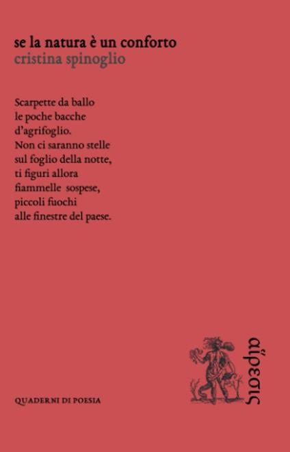Se la natura è un conforto - Cristina Spinoglio - copertina