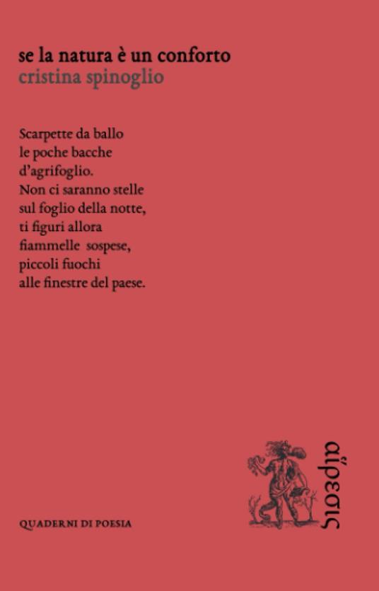Se la natura è un conforto - Cristina Spinoglio - copertina