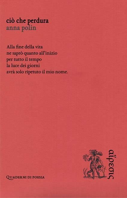 Ciò che perdura - Anna Polin - copertina