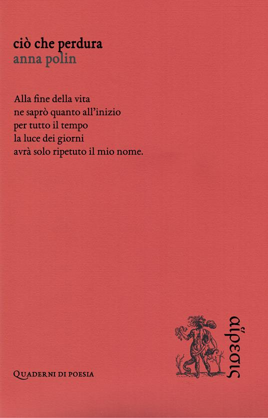 Ciò che perdura - Anna Polin - copertina