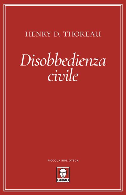 Disobbedienza civile - Henry David Thoreau - copertina