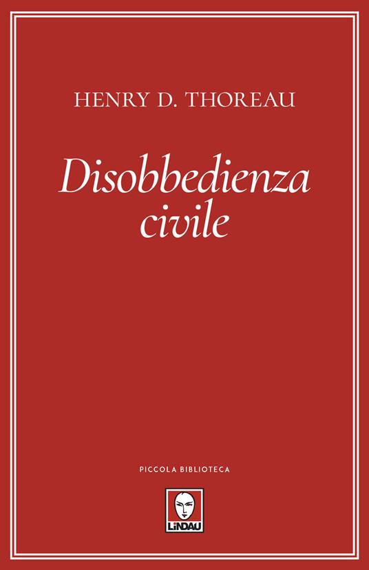 Disobbedienza civile - Henry David Thoreau - copertina