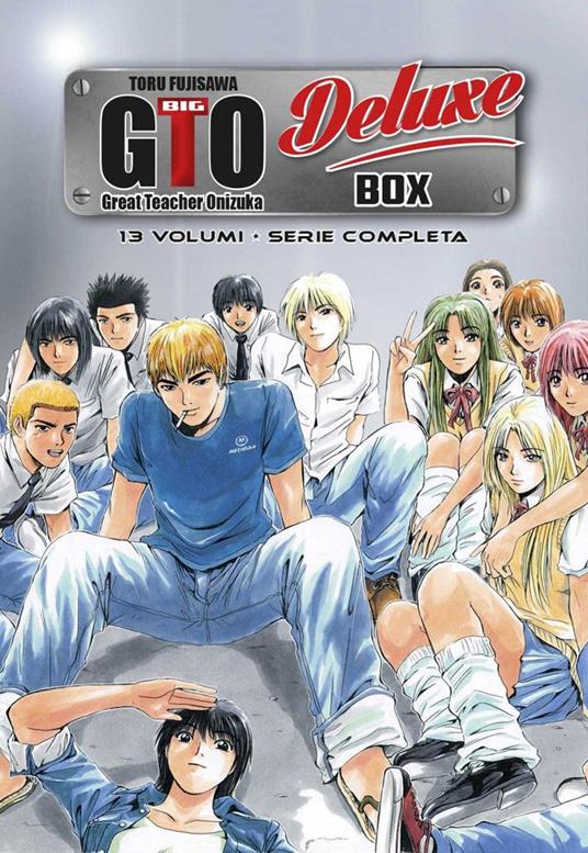 Big GTO. Deluxe box. Vol. 1-13 - Toru Fujisawa - copertina