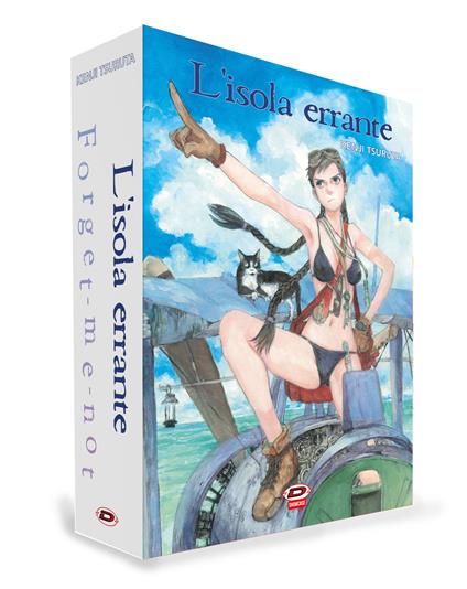 Cofanetto Kenji Tsuruta: L' isola errante vol.1-2-Forget me not - Kenji Tsuruta - copertina