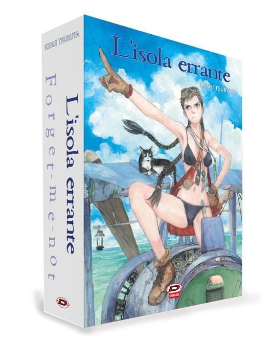 Cofanetto Kenji Tsuruta: L' isola errante vol.1-2-Forget me not - Kenji Tsuruta - copertina
