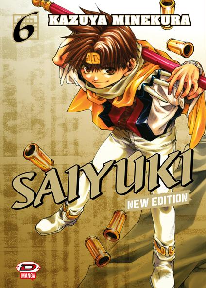 Saiyuki. New edition. Vol. 6 - Kazuya Minekura - copertina