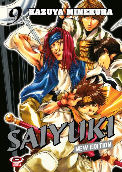Saiyuki. New edition. Vol. 9 - Kazuya Minekura - copertina