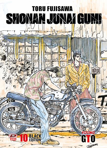 Shonan Junai Gumi. Black edition. Vol. 10 - Toru Fujisawa - copertina