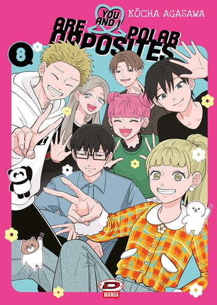 You and I are polar opposites. Vol. 8 - Kocha Agasawa - copertina