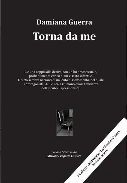 Torna da me - Damiana Guerra - copertina